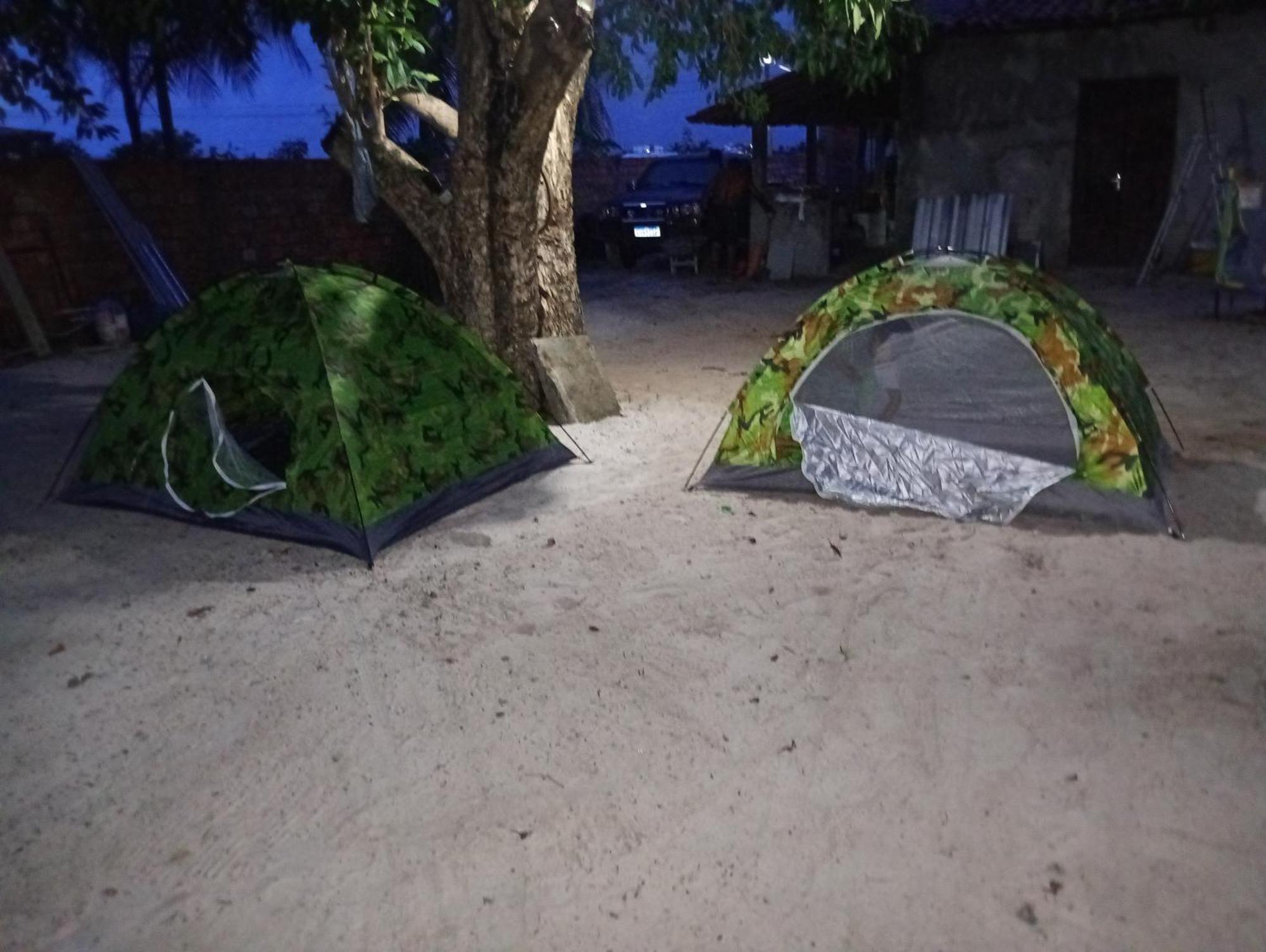 Hostel E Camping Na Rua Das Flores Santo Amaro do Maranhao Exterior foto